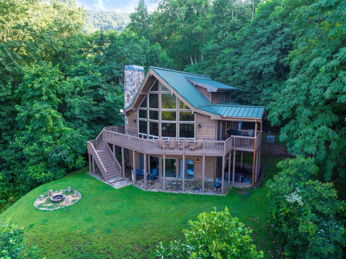 --Mountain Chalet Getaway With Breathtaking View Next To Tail Of Dragon-- Robbinsville Εξωτερικό φωτογραφία